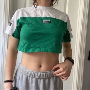 Adidas Trefoil Crop Top